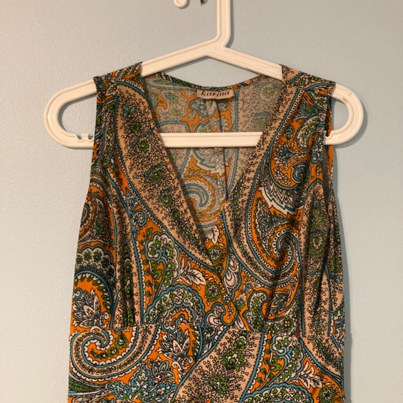 Funky Paisley Dress - Picture 2 of 4